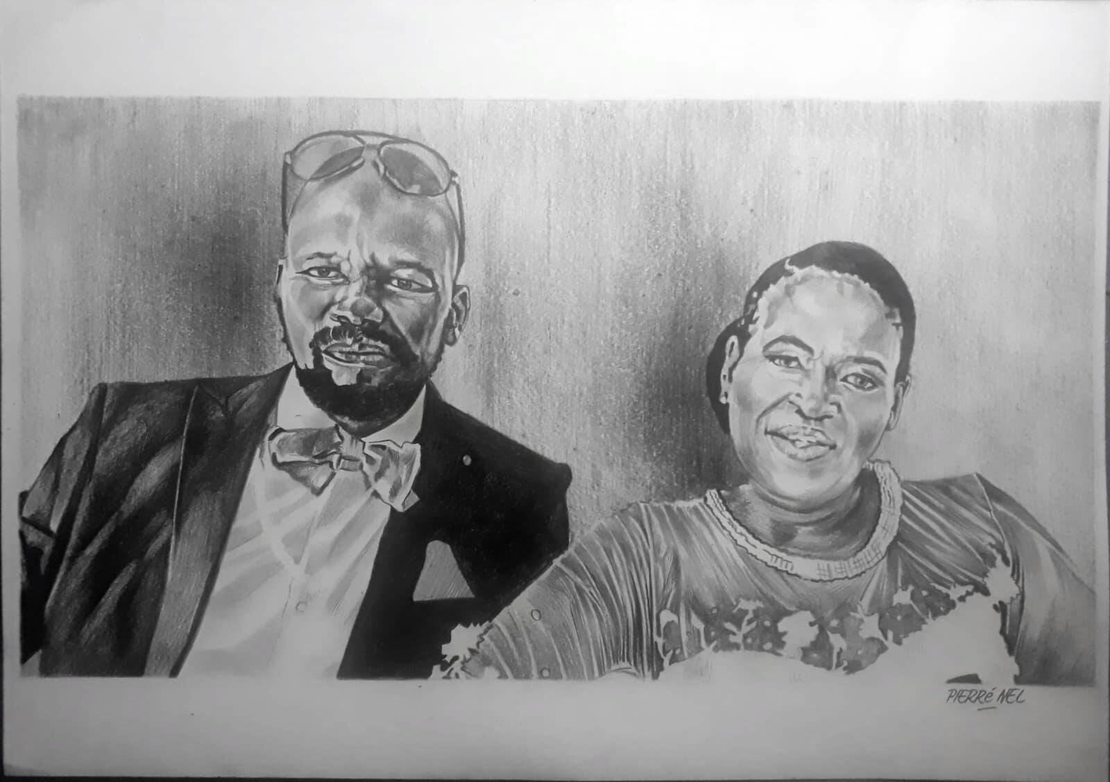 Couple portrait for Carl by Pierre Nel