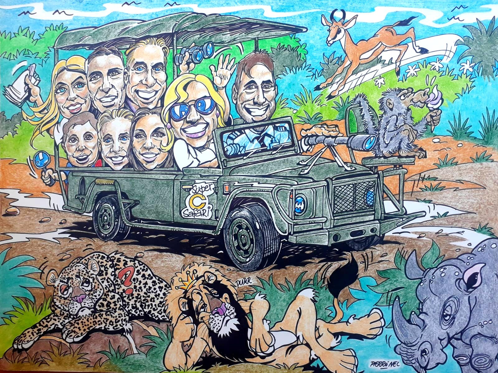 Safari by Pierre Nel