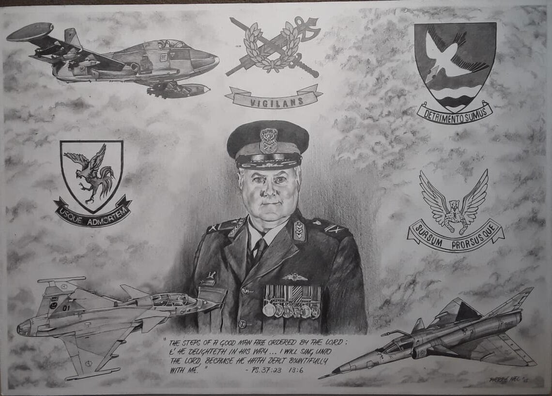 South African Air Force portrait by Pierre Nel