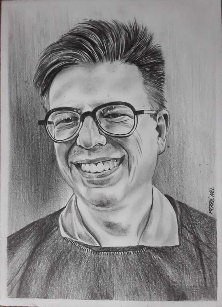 Portrait for Andrew by Pierre Nel