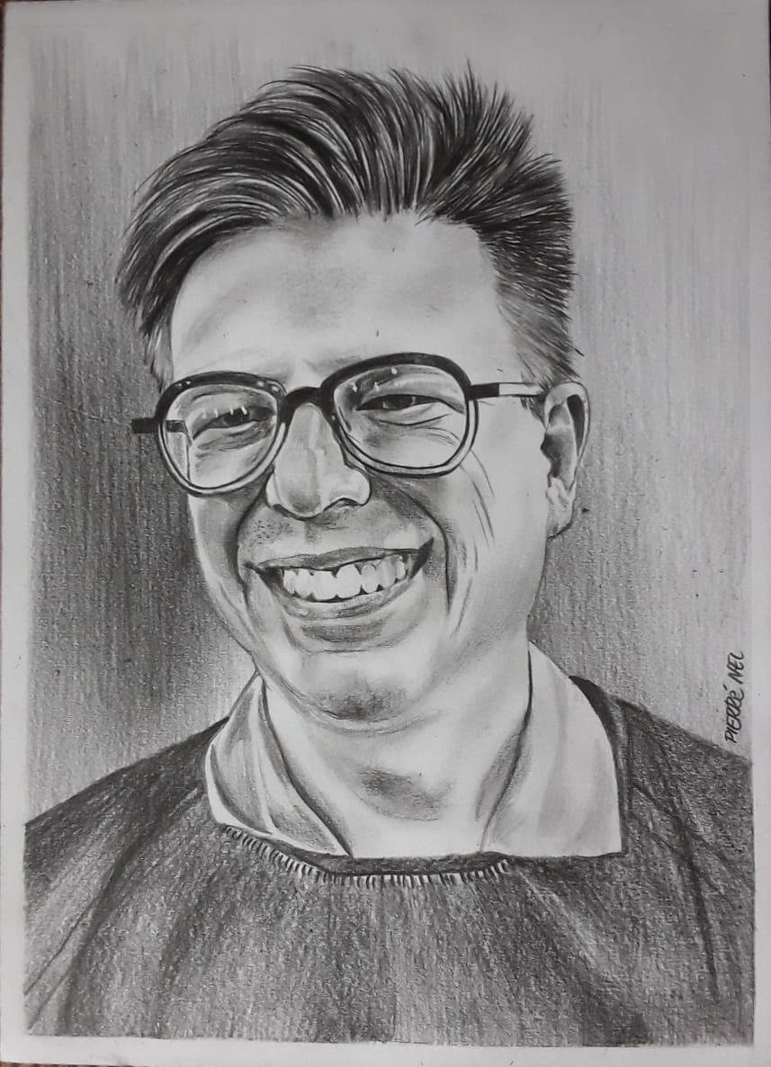 Portrait for Andrew by Pierre Nel