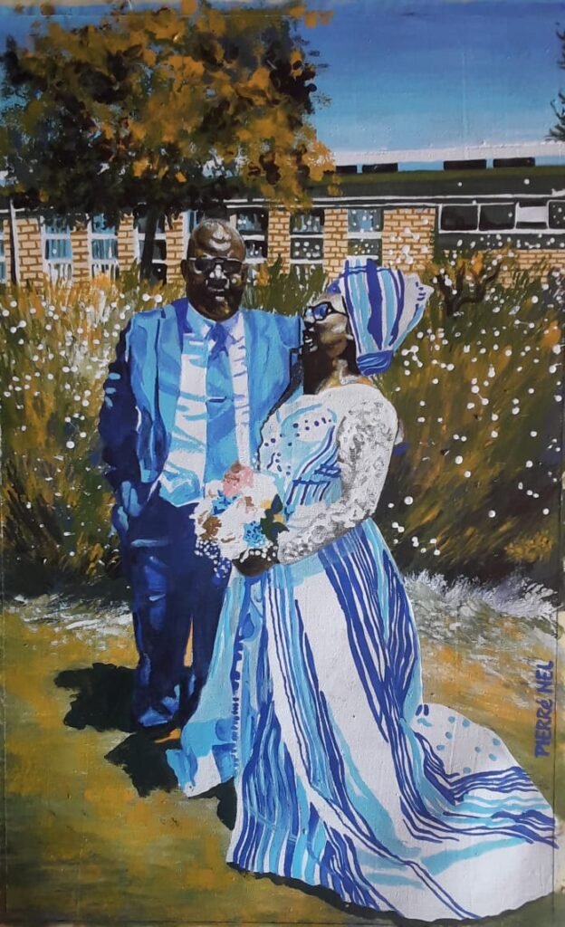 Busisiwe painting - Pierres Art